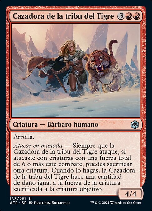 Cazadora de la tribu del Tigre