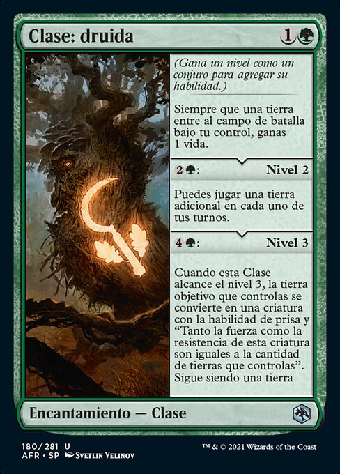 Clase: druida