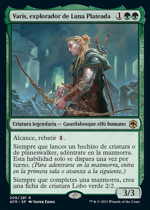 Varis, explorador de Luna Plateada