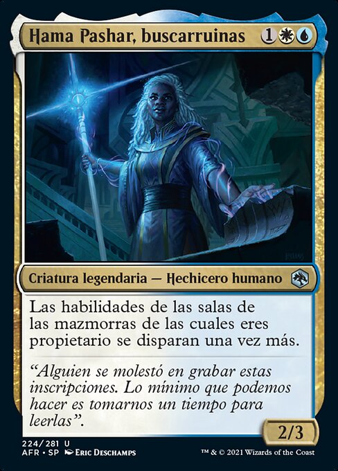 Hama Pashar, buscarruinas