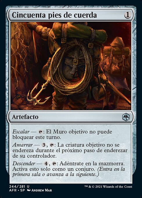 Cincuenta pies de cuerda