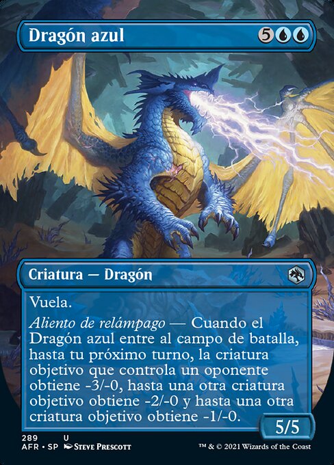 Dragón azul