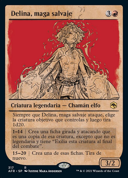 Delina, maga salvaje