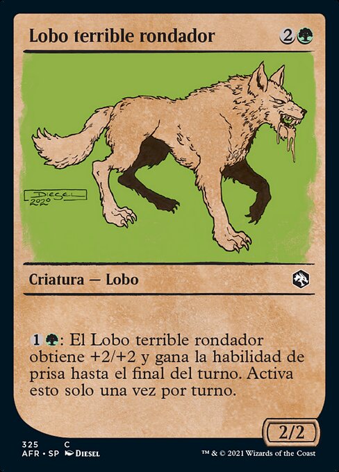 Lobo terrible rondador