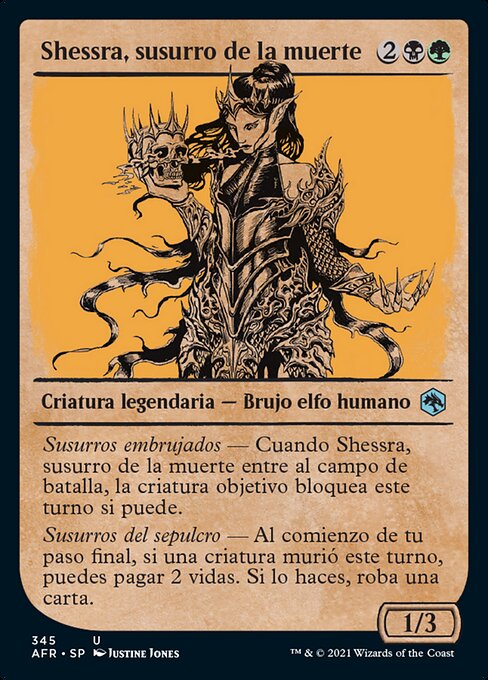Shessra, susurro de la muerte