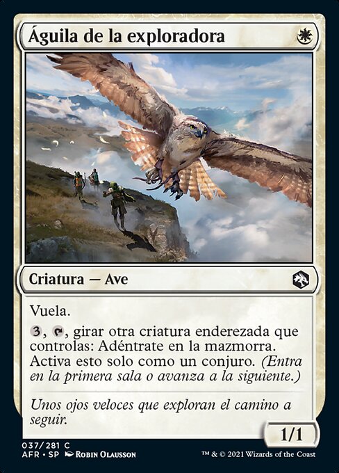 Águila de la exploradora