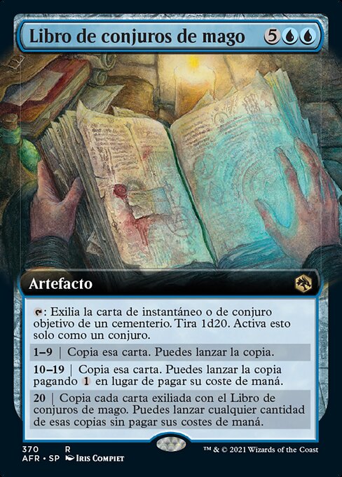 Libro de conjuros de mago