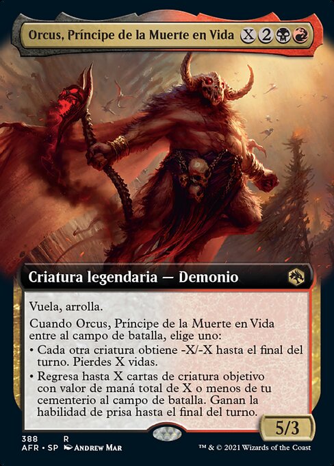Orcus, Príncipe de la Muerte en Vida
