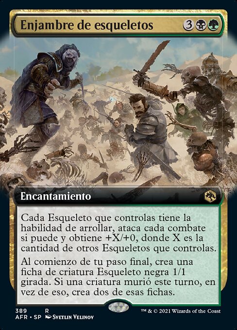 Enjambre de esqueletos