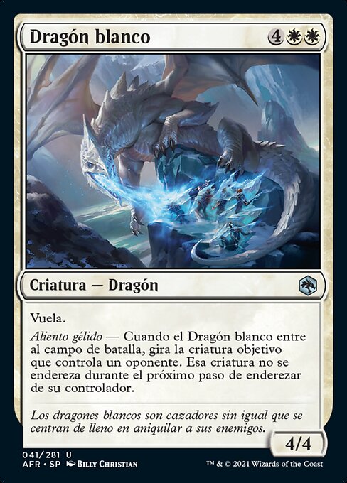 Dragón blanco