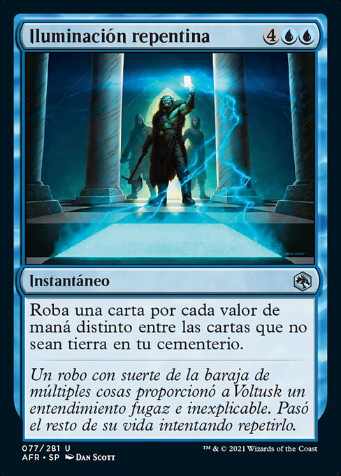 Iluminación repentina