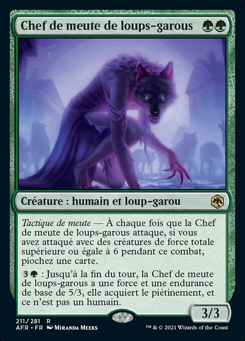 Werewolf Pack Leader