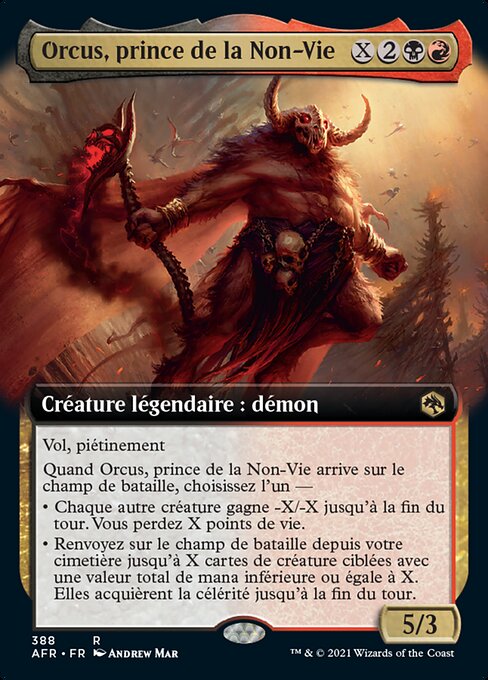 Orcus, Prince of Undeath