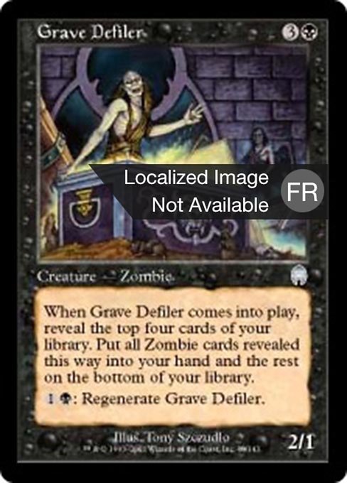 Contaminateur des tombes