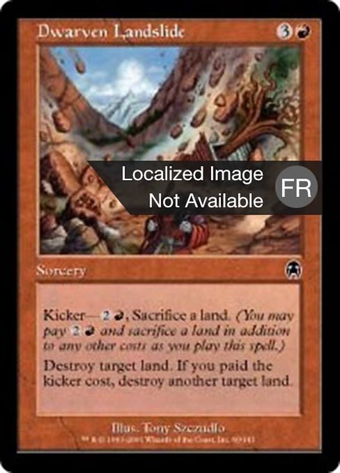 Éboulement des nains