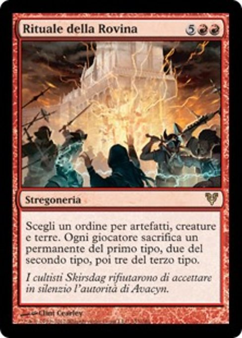 Rituale della Rovina