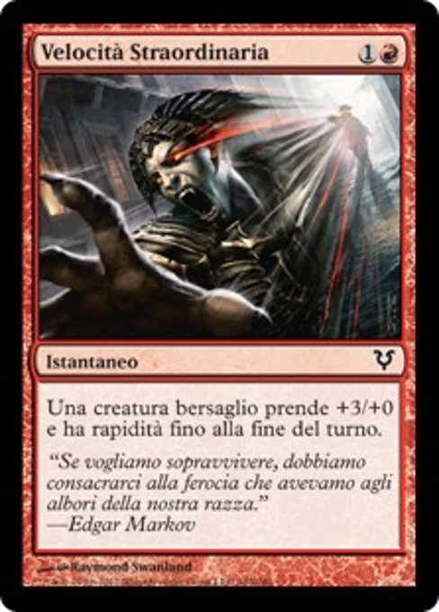 Velocità Straordinaria