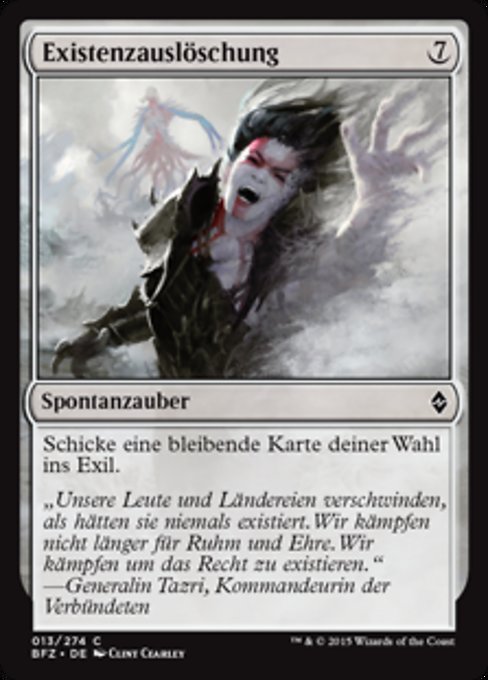 Existenzauslöschung