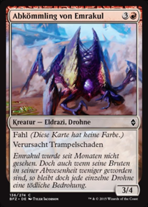 Abkömmling von Emrakul