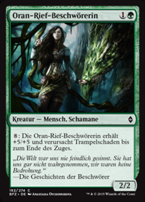 Oran-Rief-Beschwörerin