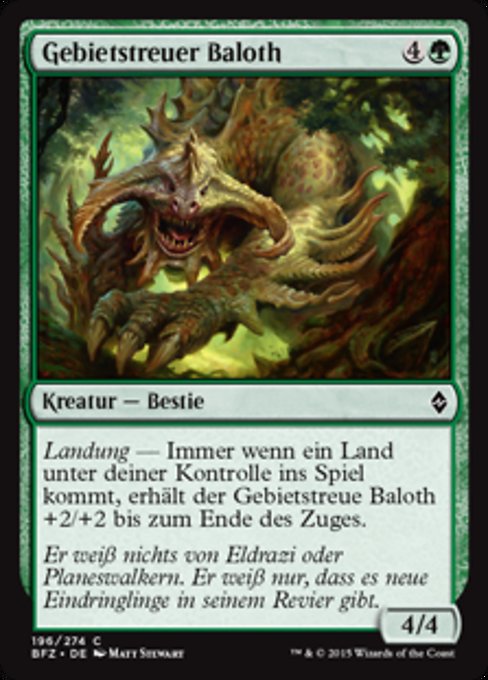 Gebietstreuer Baloth