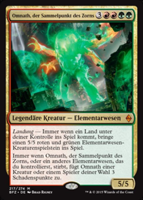 Omnath, der Sammelpunkt des Zorns