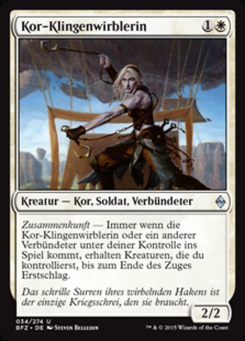 Kor-Klingenwirblerin