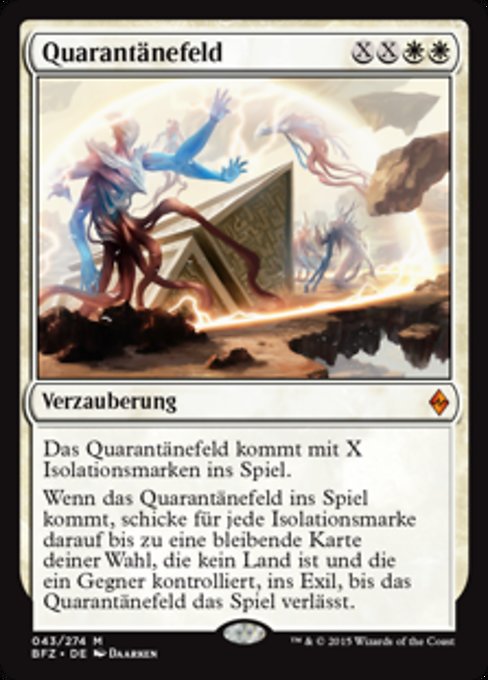 Quarantänefeld