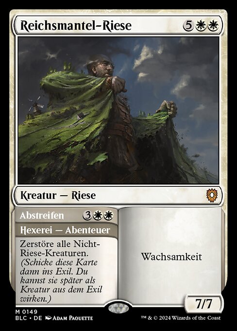 Realm-Cloaked Giant // Cast Off