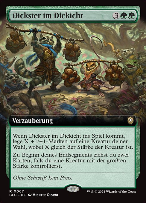 Thickest in the Thicket