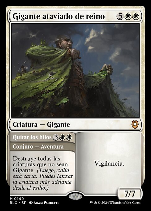 Realm-Cloaked Giant // Cast Off