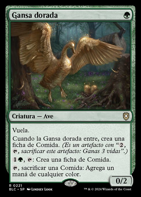 Gansa dorada