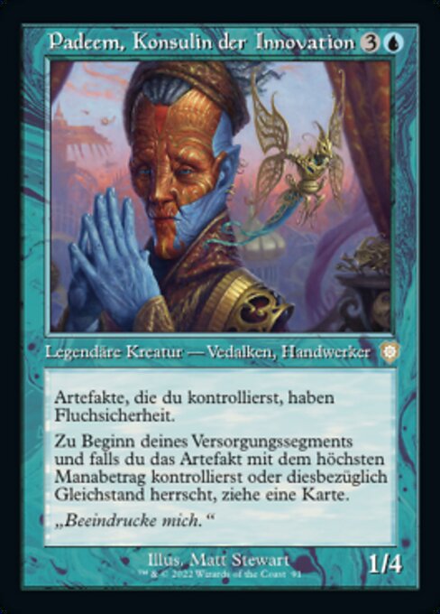 Padeem, Consul of Innovation