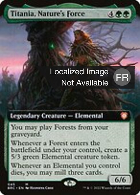 Titania, Nature's Force