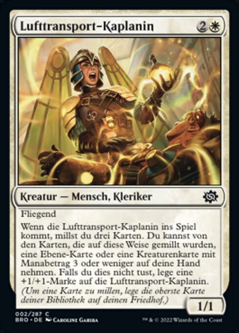 Lufttransport-Kaplanin