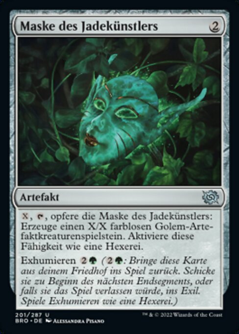 Maske des Jadekünstlers