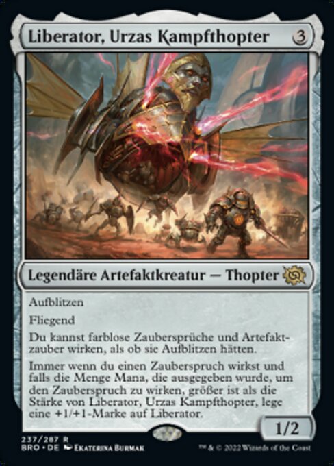 Liberator, Urzas Kampfthopter