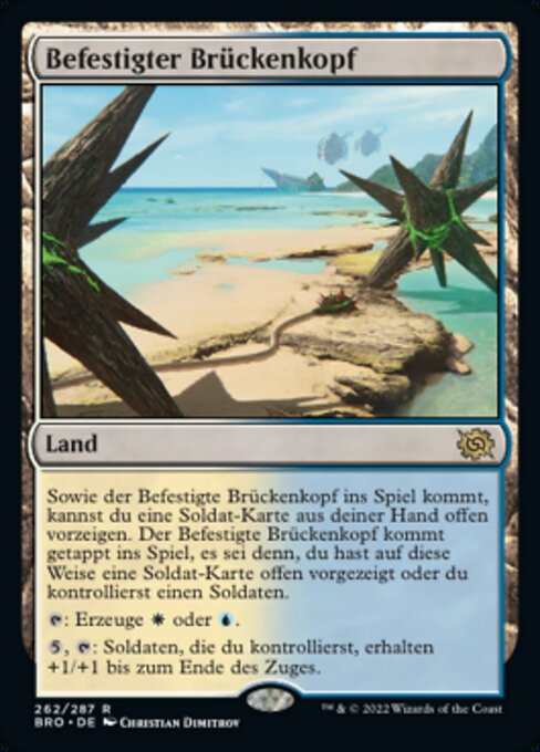 Befestigter Brückenkopf