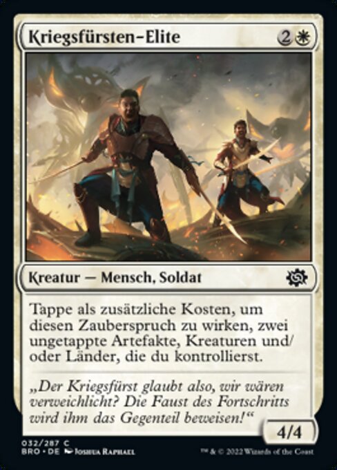 Kriegsfürsten-Elite