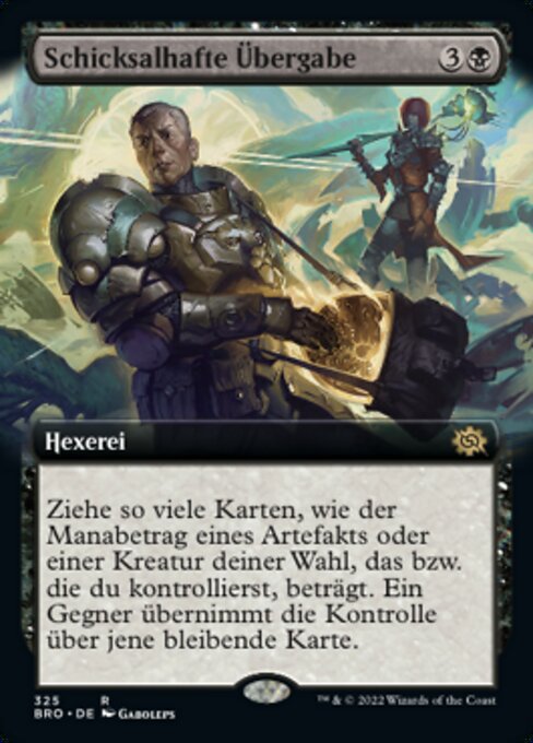 Schicksalhafte Übergabe