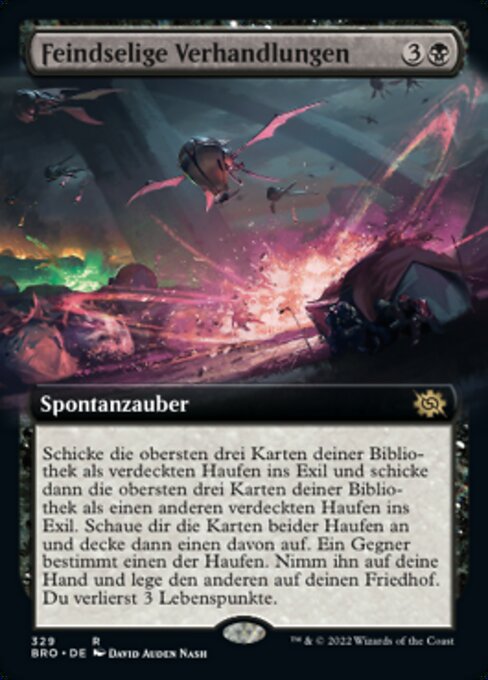 Feindselige Verhandlungen