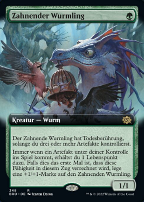 Zahnender Wurmling