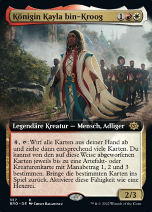 Königin Kayla bin-Kroog