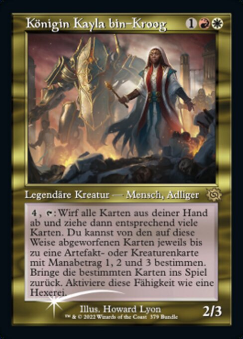 Königin Kayla bin-Kroog