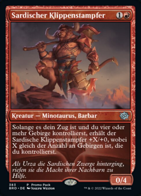 Sardischer Klippenstampfer