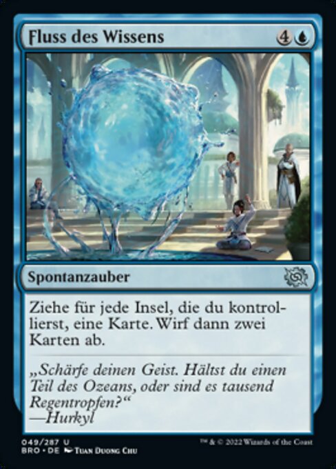 Fluss des Wissens