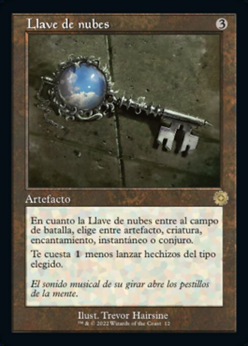 Llave de nubes