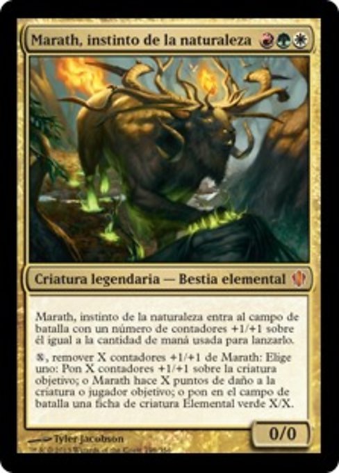 Marath, instinto de la naturaleza