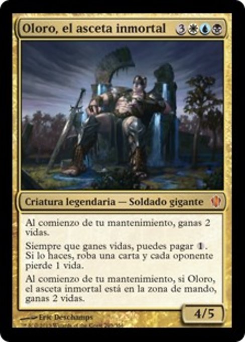 Oloro, el asceta inmortal