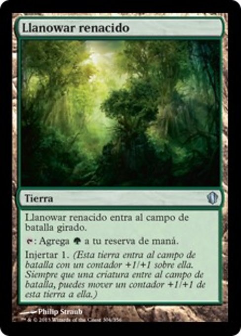 Llanowar renacido